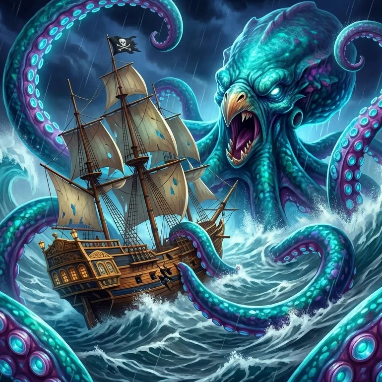 Release the Kraken at Hellspin casino pokies